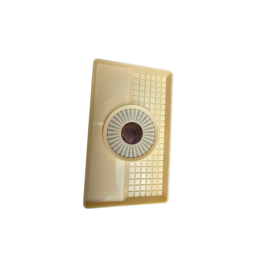 VINTAGE Mid Century Mcm Door Doorbell Untested Ivory